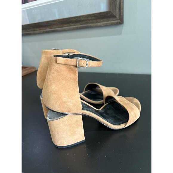 Alexander Wang Abby Suede Heels Clay Womens US 8 - Picture 10 of 15